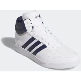 adidas Hoops 4.0 Mid Cloud White / Dark Blue / Grey Two 43 1/3