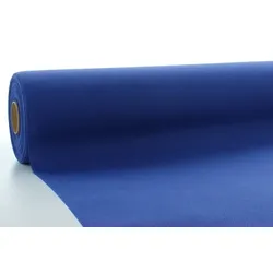 Sovie HORECA Airlaid Tischdeckenrolle Royalblau, 80 cm x 40 m , 1 Stück Unifarben Neutral Basic