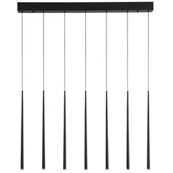 NOVA LUCE Pendelleuchte »Giono «, LED, 18 W, Höhe: 230 cm, schwarz