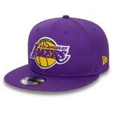 New Era - NBA Los Angeles Lakers Rear Logo 9Fifty Snapback Cap, Größe:M-L - M-L