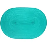 Continenta Tischset oval karibik, geflochtene Sets aus naturähnlichen Kunstfasern, 45 x 31 cm