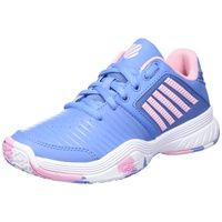 K-Swiss TENNIS Court Express Omni Silver Lake Blue/White/Orchid Pink, 33 1⁄2