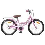 vidaXL Kinderfahrrad 18 Zoll RH 0 cm Hellrosa