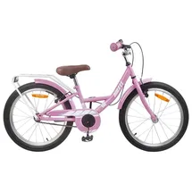 vidaXL Kinderfahrrad 18 Zoll RH 0 cm Hellrosa