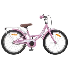 vidaXL Kinderfahrrad 18 Zoll RH 0 cm Hellrosa