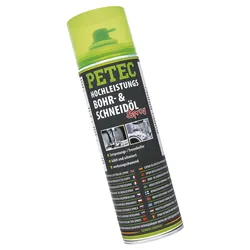PETEC 73050 Hochleistungs Bohröl Schneidöl Spray 500ml biologisch abbaubar