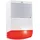 ELRO ADS1F Dummy Alarmsirene, Attrappe mit blinkendem LED-Licht