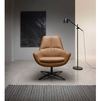 BETYPE Drehsessel »Be Organic Standard Back«, in elegantem Design mit Drehfunktion, beige
