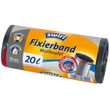 Swirl Müllbeutel/4006508174201 20 l schwarz Fixierband Inh.15