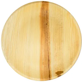 Wisefood Palmblatt Teller rund Ø 18 cm 25 St. Beige