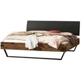 Hasena Massivholzbett Lecona 180 x 200 cm Holz Brown