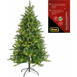 IDENA Künstlicher Weihnachtsbaum Idena Weihnachtsbaum mit 200 LED Beleuchtung und 8h-Timer 180cm