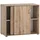 MÖBELPARTNER Niels Aktenschrank 100,0 x 83,6 x 41,0 cm braun