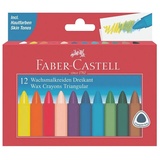 Faber-Castell Triangular Wachsmalstifte farbsortiert
