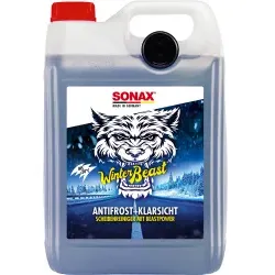 SONAX Scheibenreiniger Antifrost & Klarsicht, Winterbeast  01355000 , 5 Liter - Kanister