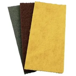 4CR Vlies Pad gold / microfine (115 x 280mm) Schleifpapier  3751.0003