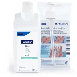 Baktolin Horn Medical Dosierpumpe mit Baktolin pure wash 1 l