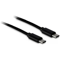 Inter-Tech 88885462 USB Kabel 1 m, USB C, Schwarz
