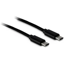 Inter-Tech 88885462 USB Kabel 1 m, USB C, Schwarz