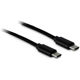 Inter-Tech 88885462 USB Kabel 1 m, USB C, Schwarz