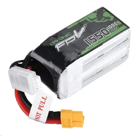 AccuCell Li-Polymer-Akku 1550mAh 14.8V 100C 4S XT60-Stecker für Modellbau, Drohne, Multicopter, Quadrocopter wie 4S1P