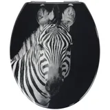 Wenko WC-Sitz Duroplast Mod. Zebra , Externe Easy-Close Absenkautomatik