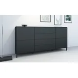 borchardt Möbel Kommode »Haama«, Breite 166 cm schwarz