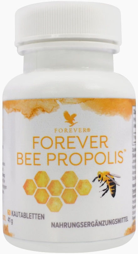 FOREVER Bee Propolis | Nahrungsergänzungsmittel mit 500mg reiner Propolis | unterstützt Abwehrkräfte | viele Vitamine, Aminosäuren und Spurenelemente