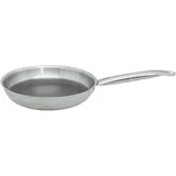 ELO Relief Solution Bratpfanne 28 cm, Edelstahl Mehrschicht, hochwertige Antihaft Pfanne PFAS-frei mit ELODUR® Select Beschichtung, kratzfest, Bratpfanne Induktion, Edelstahl