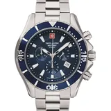 Swiss Alpine Military Nautilus Chrono Edelstahl 46 mm 7040.9135
