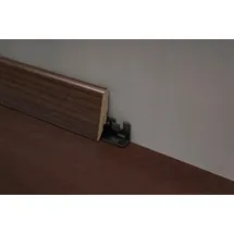 Classen Leistenclip für Sockelleiste 30 Stück mit Schrauben und Dübel