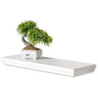 Hti-Living HTI-Line Wandboard Altona Landhaus 60 Bücherregal CD Regal,