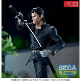 Sega Rurouni Kenshin Luminasta Hajime Saito 21 cm Figur - Blau/Mehrfarbig