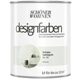 SCHÖNER WOHNEN-Farbe Wandfarbe Designfarbe  (Ruhiges Salbeigrün, 1 l, Matt, Konservierungsmittelfrei)