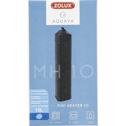 Zolux Aquaya Mini Heater 10 W – water heater 0-10 l black, Aquarium Filter