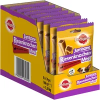 PEDIGREE Hundesnacks Riesenknochen für kleine Hunde mit Rind & Geflügel, 32 Stück (8 x 4 Stück)