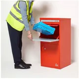 Homescapes SMART PARCEL BOX XXL rot