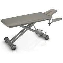 hwk therapieliegen Elektrische Therapieliege ""Solid E4"", 80 cm, Chrom, Graualuminium