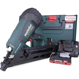 Metabo NFR 18 LTX 90 mit 2 x 4 Ah Akkus und metaBOX 340