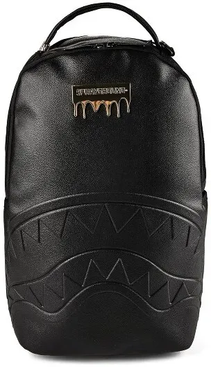 Sprayground Gold Brick Luxe Daypack 45 cm Laptopfach  schwarz