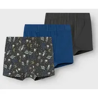 NAME IT Jungen Nmmtights 3P Iron Space Noos, Forged