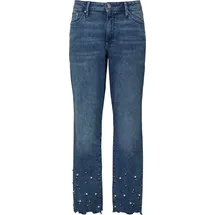 s.Oliver Ankle-Jeans Betsy/Slim Fit/Mid Rise/Slim Leg/Perlendetail / 40