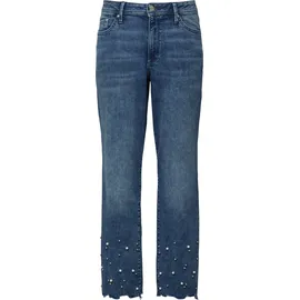 s.Oliver Ankle-Jeans Betsy/Slim Fit/Mid Rise/Slim Leg/Perlendetail / 40