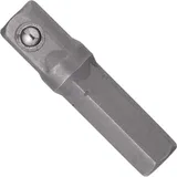 VIGOR Adapter V2452N 1/4 Zoll (6,3 mm) Sechskant/Vierkant 30 mm