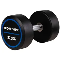 Sport-Thieme Kompakthantel PU Pro Kurzhantel 27,5 kg schwarz-blau