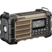 Sangean MMR-99 Outdoorradio UKW Notfallradio, Bluetooth® Solarpanel, spritzwassergeschützt, staubd