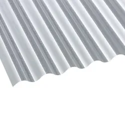 Acrylglas Wellplatte | 76/18 | 3,00 mm | Klar | C-Struktur | 2500 mm