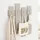 Decortie Wandgarderobe Livetastic 64 x 81 x 4 cm Sand