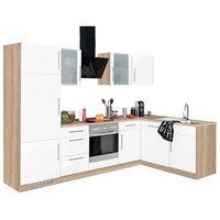 wiho Küchen Winkelküche »Cali«, ohne E-Geräte, Stellbreite 280 x 170 cm weiß