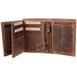 GREENLAND Montana Geldbörse Unisex braun